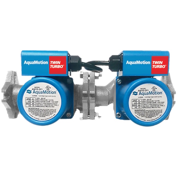 Potable Water, 2 Am10, Pumps Bolted Together & Wired To Speed 2, Ss